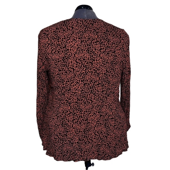 Torrid Tie-Front Midi Kimono Cheetah Print (Size 2) - Picture 3 of 7